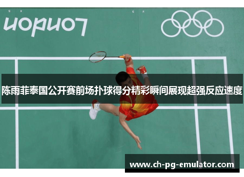 陈雨菲泰国公开赛前场扑球得分精彩瞬间展现超强反应速度 陈雨菲泰国公开赛前场扑球得分精彩瞬间展现超强反应速度